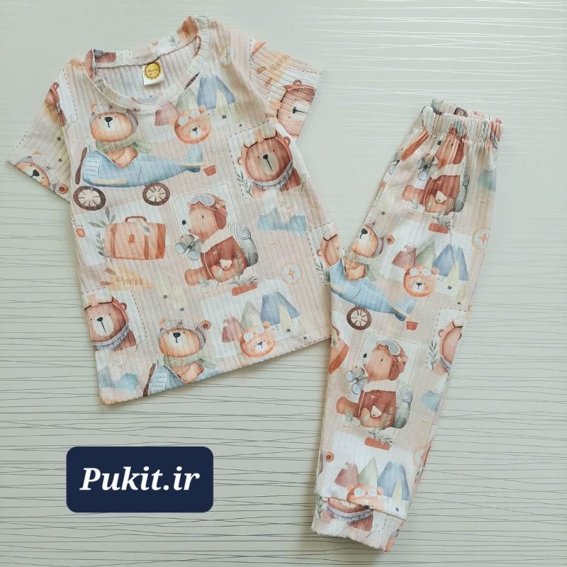 تیشرت شلوار راحتی پسرانه چهار طرح جامک(1 تا 9 سال) - Image 3