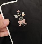 کت تک دخترانه مشکی طرح هستی (7تا 12 سال) - Image 3