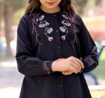 شومیز دخترانه مشکی طرح مروارید (10تا14 سال) - Image 5