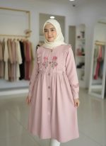 مانتو دخترانه طرح ملیکا (10تا15سال) - Image 7