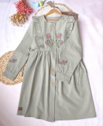 مانتو دخترانه طرح ملیکا (10تا15سال) - Image 5