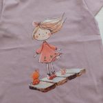 تیشرت شلوار دخترانه طرح دختر بازی گوش (2تا 11سال ) - Image 4