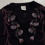 شومیز دخترانه مشکی طرح مروارید (10تا14 سال) - Image 9