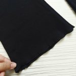 لگ مشکی کبریتی بوت کات دخترانه طرح یگانه (8 تا 18سال) - Image 5
