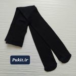 جوراب شلواری مشکی ساده نوجوان (10تا14سال) - Image 4