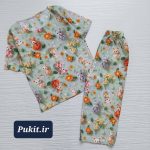 تیشرت شلوار نخی سه بعدی (2 تا 11 سال)