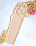 شلوار کمرکش دخترانه طرح باران(10تا14سال)