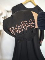 عبا مشکی دخترانه طرح حنانه(12 تا 18سال) - Image 4