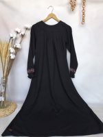 عبا مشکی دخترانه طرح حنانه(12 تا 18سال) - Image 2