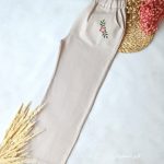 شلوار کمرکش دخترانه طرح باران(10تا14سال)