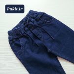 شلوار جین کمرکش اسپرت طرح تک( 6تا18سال) - Image 4