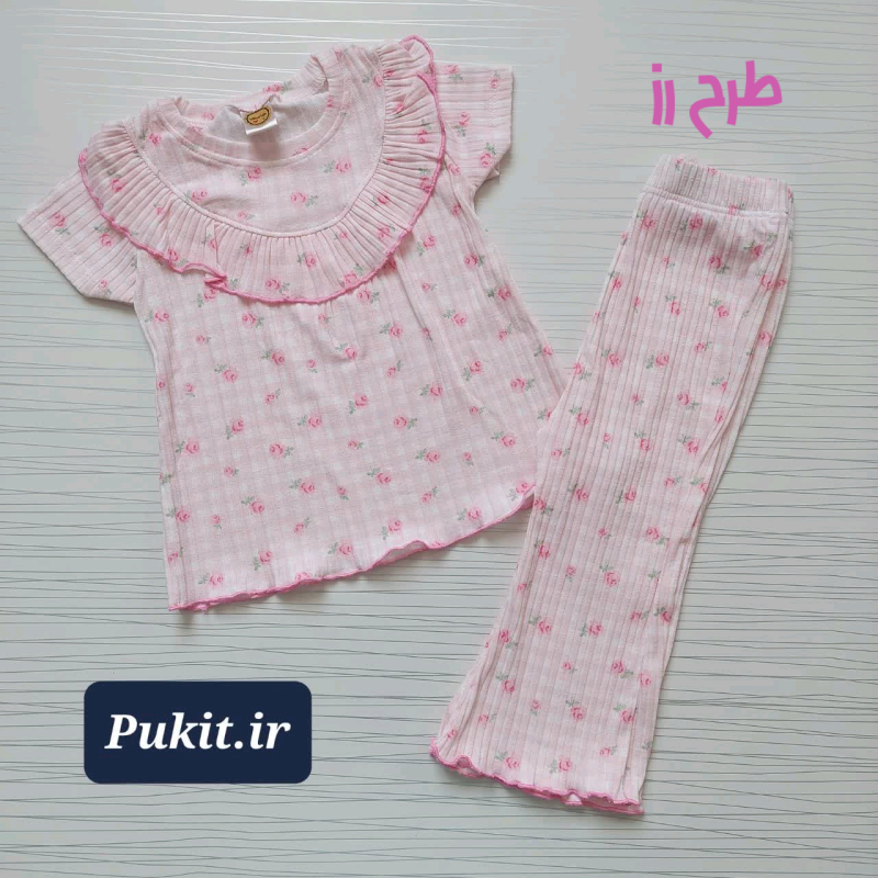 تیشرت شلوار راحتی دخترانه جامک(۱ تا 11 سال) - Image 11