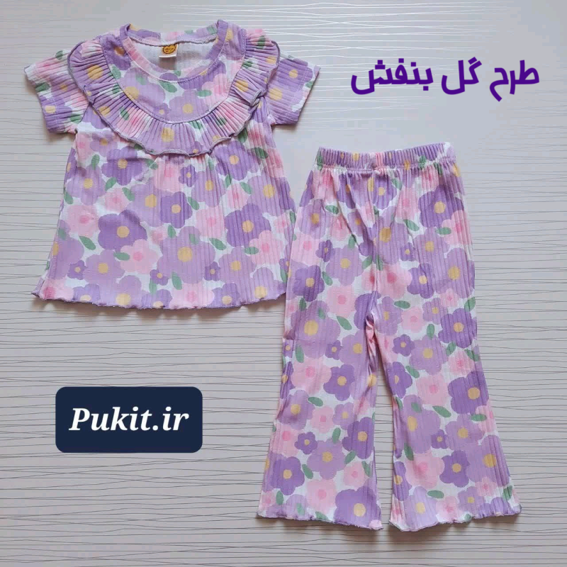 تیشرت شلوار راحتی دخترانه جامک(۱ تا 11 سال) - Image 7