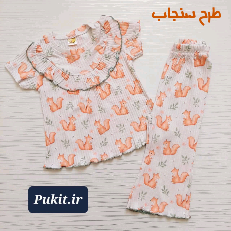 تیشرت شلوار راحتی دخترانه جامک(۱ تا 11 سال) - Image 6