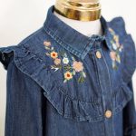 تونیک جین دخترانه طرح ضحی (10 تا 14 سال)