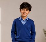 بلوز یقه دار پسرانه طرح تیام(2 تا 13سال) - Image 4