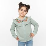 سویشرت تک دخترانه طرح اسما (4 تا 12 سال) - Image 3