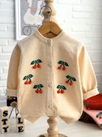 ژاکت دخترانه طرح گیلاس (2تا 10 سال) - Image 2