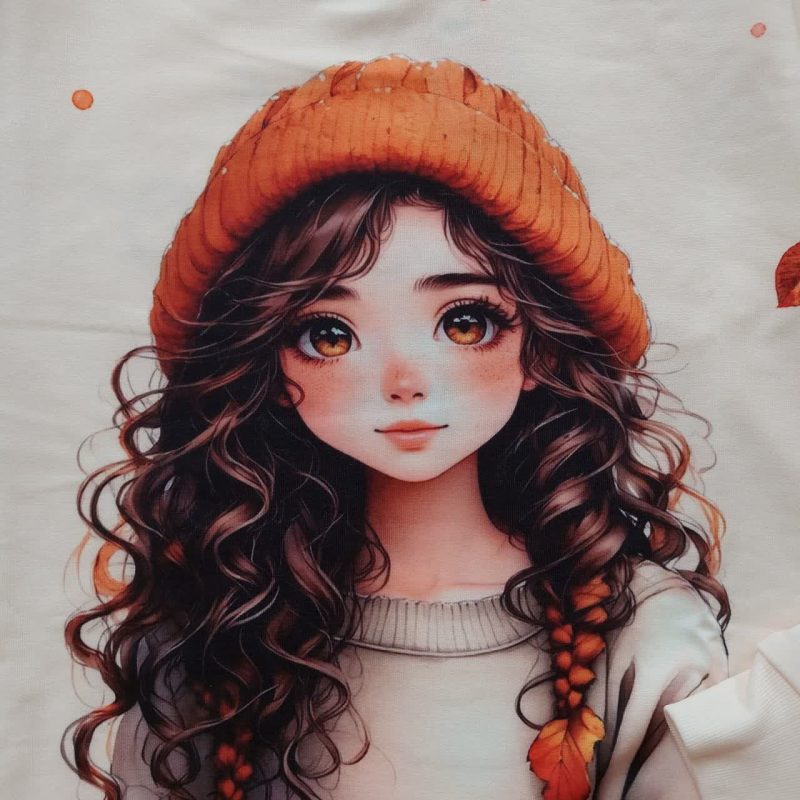 بلوز شلوار دخترانه طرح پاییز (6 تا 12 سال) - Image 8