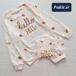 بلوز شلوار دخترانه طرح پاییز (6 تا 12 سال) - Image 3