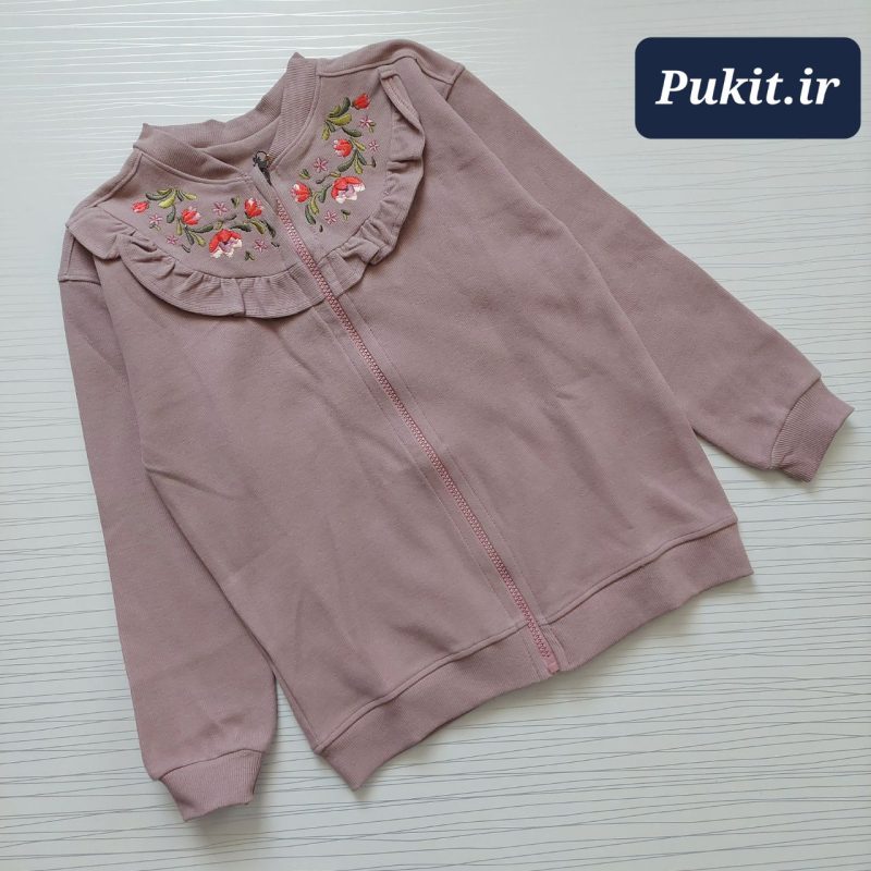 سویشرت تک دخترانه طرح اسما (4 تا 12 سال) - Image 5