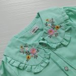 شومیز آستین بلند دخترانه طرح روشنک ( 10تا 16 سال) - Image 9