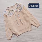 بلوز دخترانه بافت بسکوییتی طرح نیکا (1 تا 10سال) - Image 9