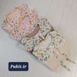 بلوز دخترانه بافت بسکوییتی طرح نیکا (1 تا 10سال)