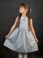 کت سارافون دخترانه طرح نازگل (6تا13سال) - تصویر 9