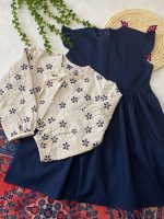 کت سارافون دخترانه طرح لارا(7تا13سال) - Image 5