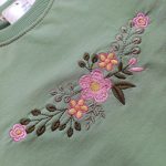بلوز تک دخترانه گلدوزی طرح عاطفه ( 2 تا 9 سال ) - Image 7
