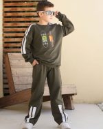 بلوز شلوار پسرانه طرح اسکیت (3تا 9 سال) - Image 4