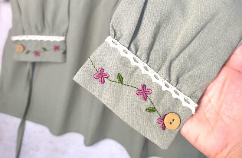 مانتو دخترانه طرح شاداب (۸ تا ۱۶ سال) - تصویر 3
