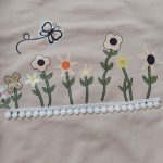 بلوز شلوار کتان دخترانه طرح باغچه(2 تا 12 سال) - تصویر 5