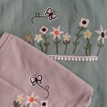 بلوز شلوار کتان دخترانه طرح باغچه(2 تا 12 سال) - تصویر 11