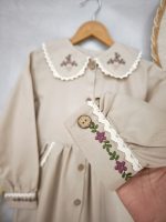 مانتو دخترانه طرح ترلان (۱۰ تا ۱۶ سال) - تصویر 9