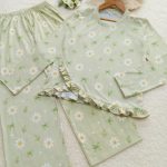 بلوز شلوار دخترانه طرح چیچک (10 تا 15سال)