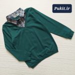 بلوز تک یقه دار پسرانه طرح معین (6 تا 12سال)